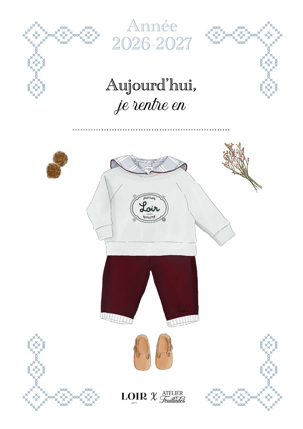 Miniature : AFFICHE DE RENTRÉE 2026-2027 LOIR PARIS X ATELIER FEUILLADES - GRATUIT