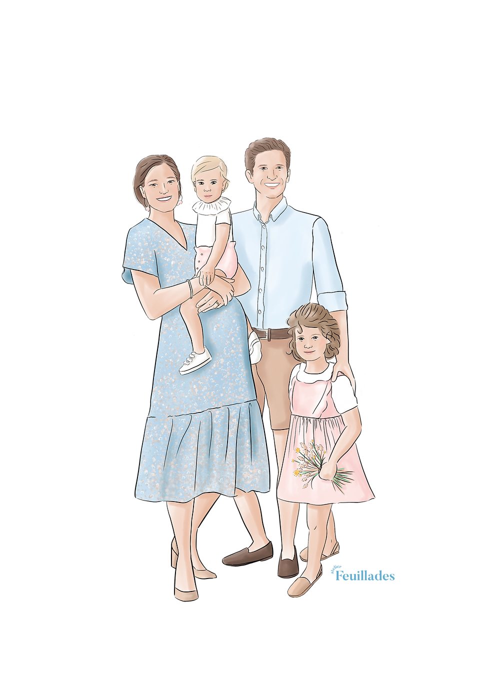 Miniature : Illustration sur mesure de 2 pers. et +