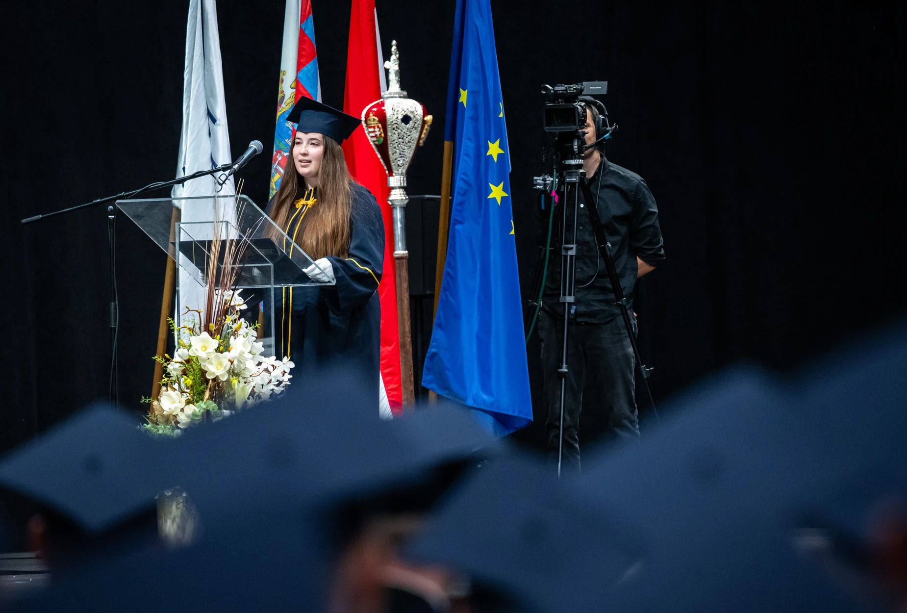 Gallery of the graduation ceremony of Audi Hungaria Faculty of Automotive Engineering.  (Photos: Máté Dudás and Gergely Nagy)