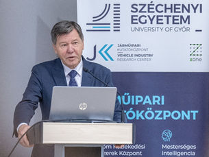 Dr. Bokor József kutatóprofesszor: a Széchenyi István Egyetem nemzetközi szintű kutatási eredményei erősítik a jövő szakembereinek képzését