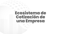 ¿Qué es un ecosistema de cotización de una empresa cotizada?