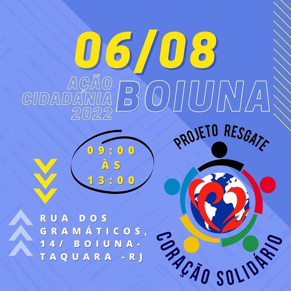 AÇÃO CIDADANIA 2022 BOIUNA