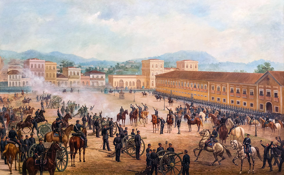 A proclamação da República em 1889