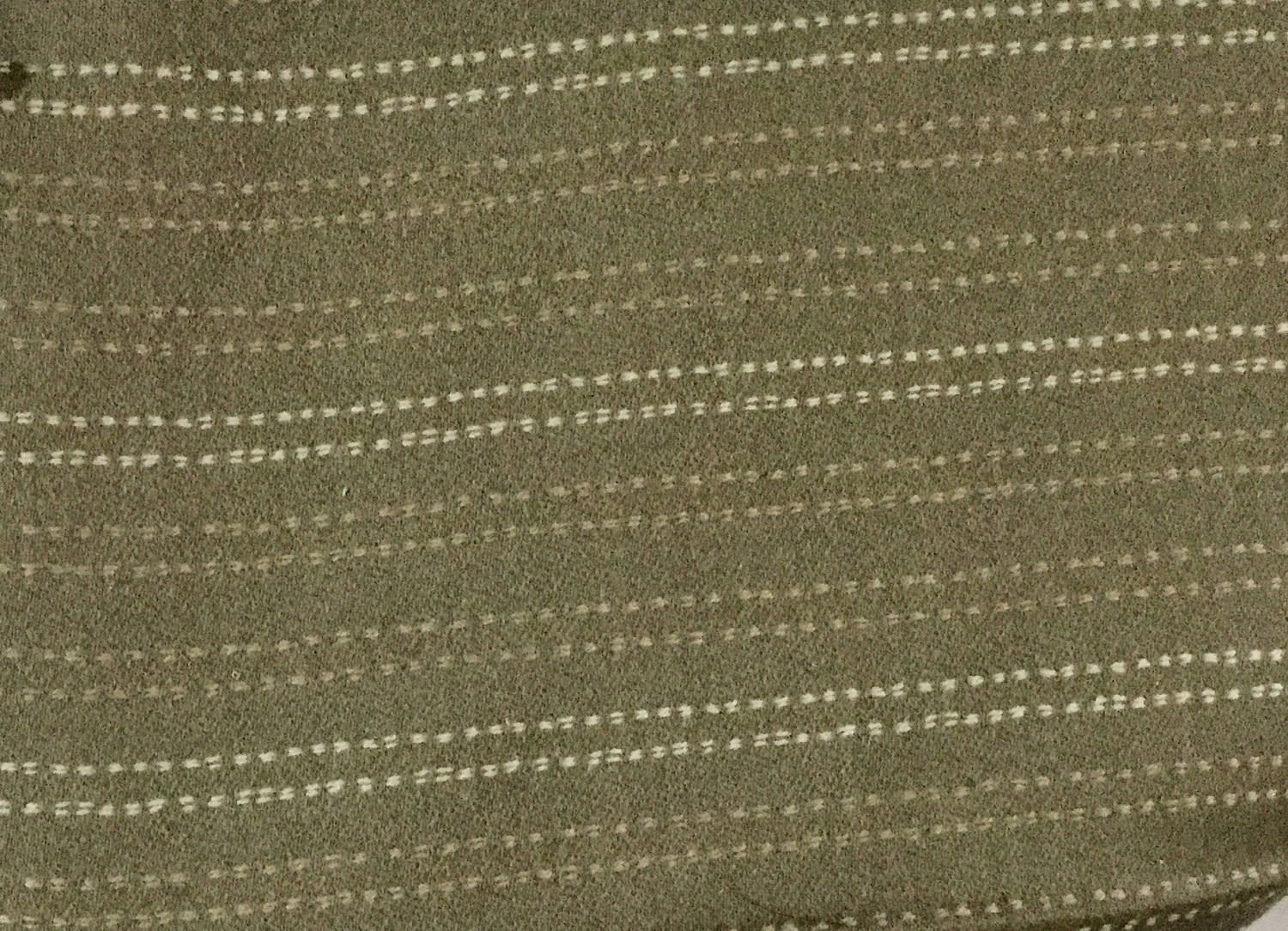 Gray with White & Tan Dotted Stripes