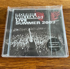 Robbie Williams Live Summer 2003 album