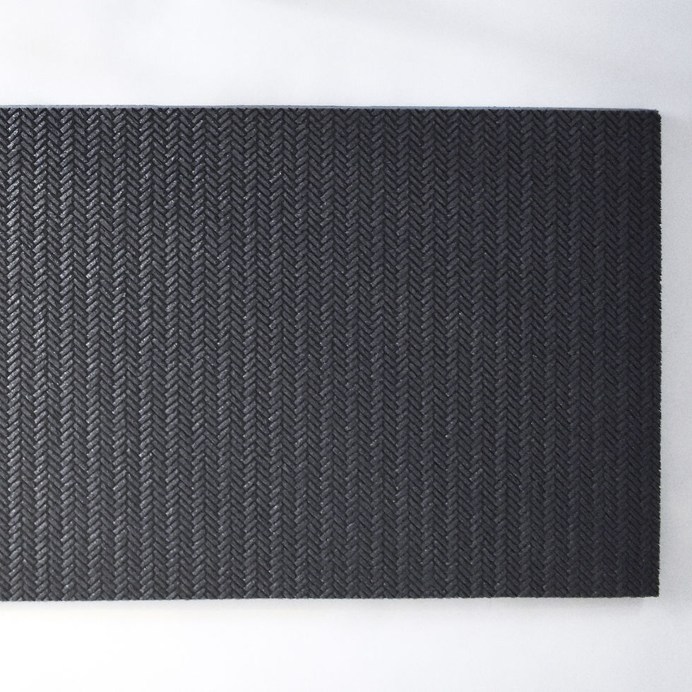 Thumbnail: Embossed, 1/24 Scale, 45° Herringbone Wall, XPS Foam Sheet Paneling for Model Making