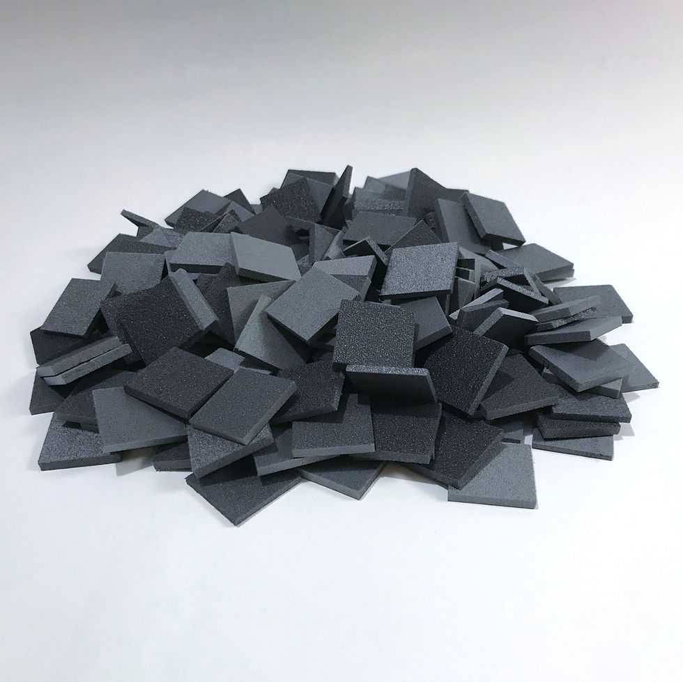 Thumbnail: 500 XPS foam square tiles for terrains, war gaming, model-making and dioramas
