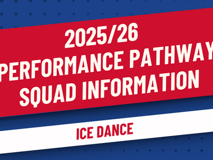 Ice Dance Performance Squad Information 2025-26