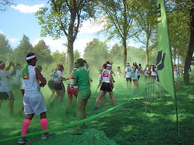 Colore verde Run