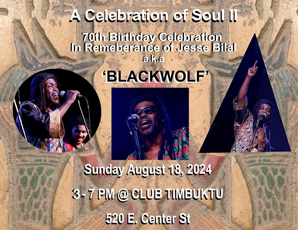 A Celebration Of Soul ll a.k.a 'BLACKWOLF'