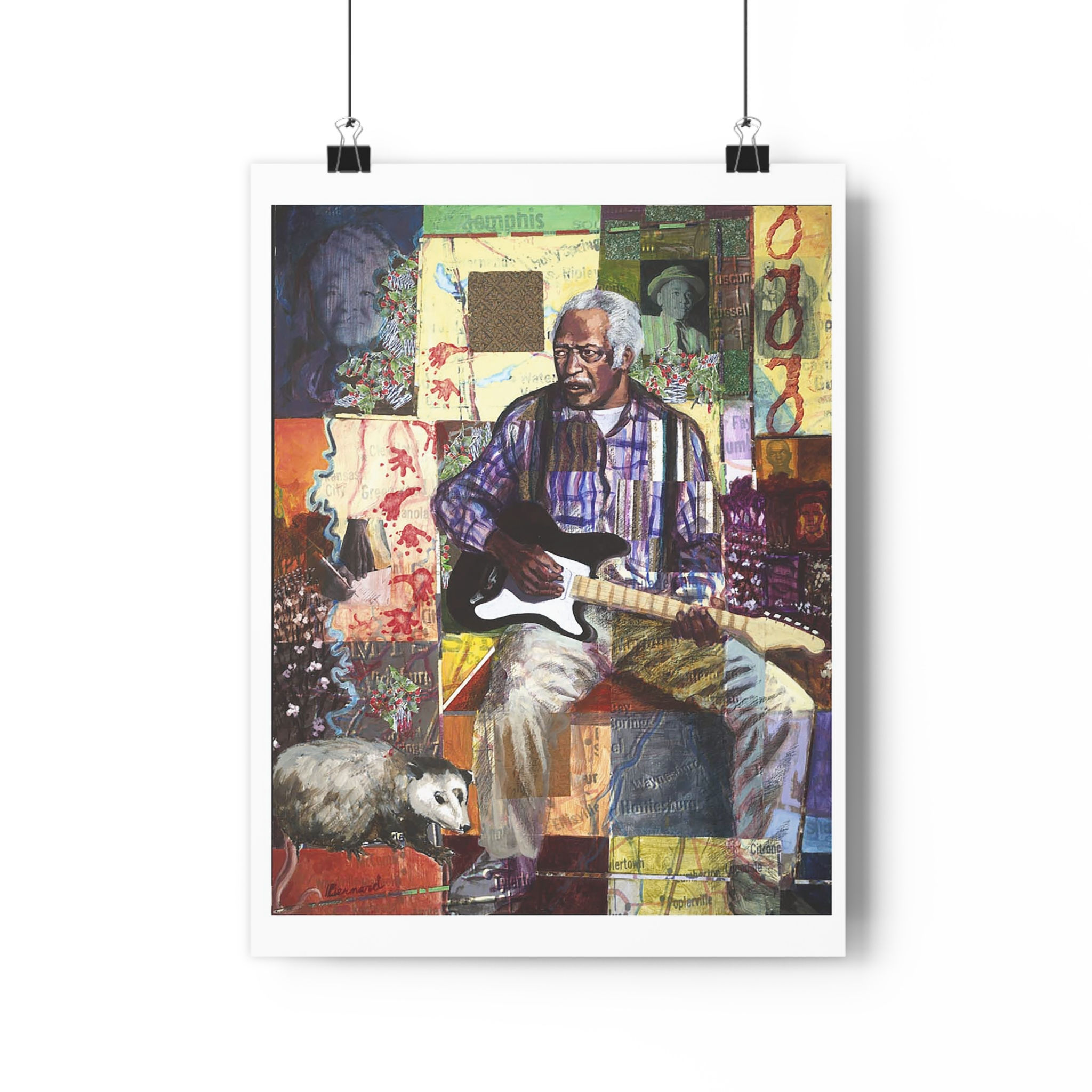Burnside Blues (R.L. Burnside) Giclée Art Print
