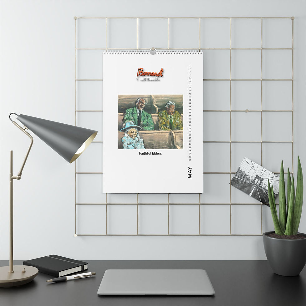 Thumbnail: Praise and Soul Tabloid Size Wall Calendar (2026)