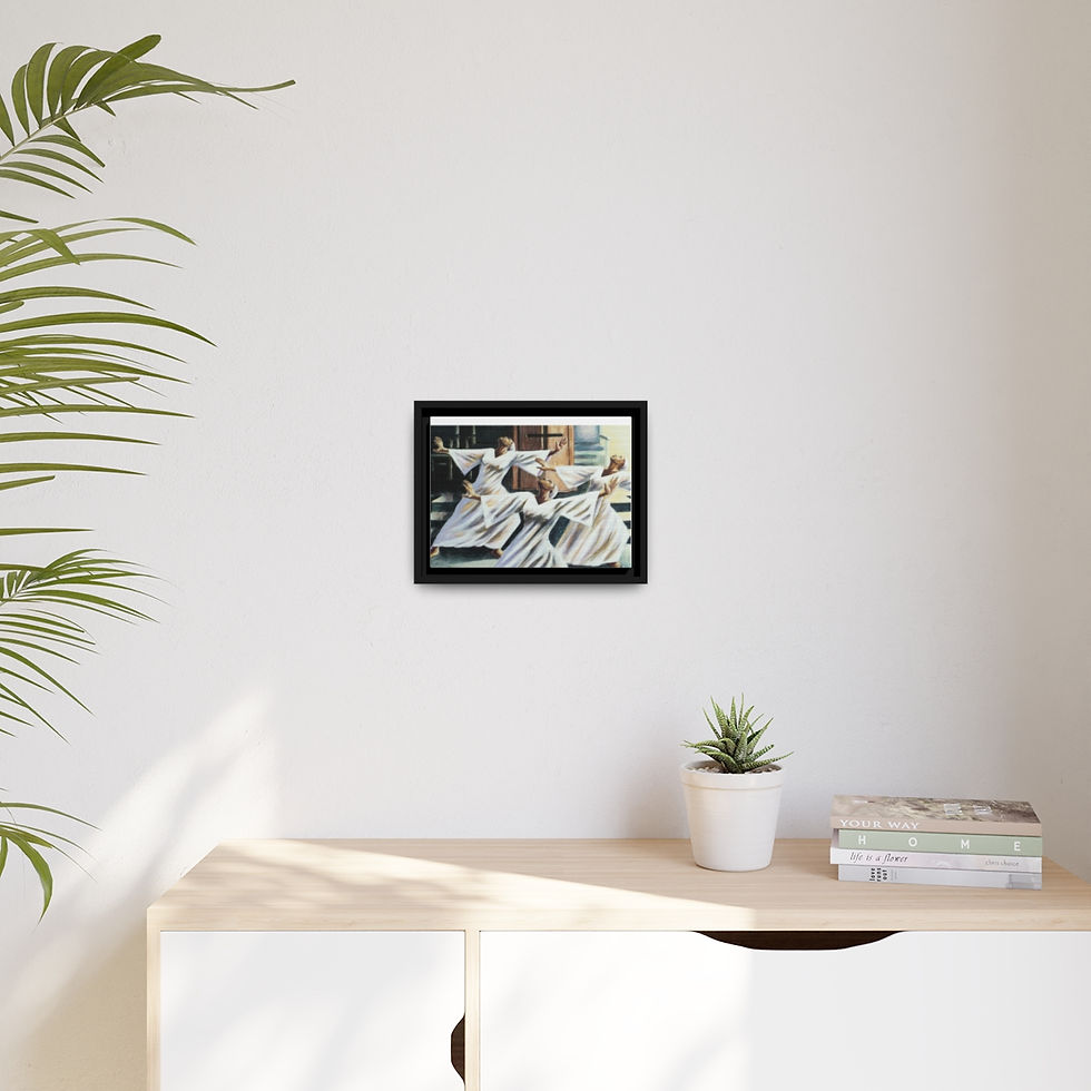 Thumbnail: Dancers of Praise Framed Print