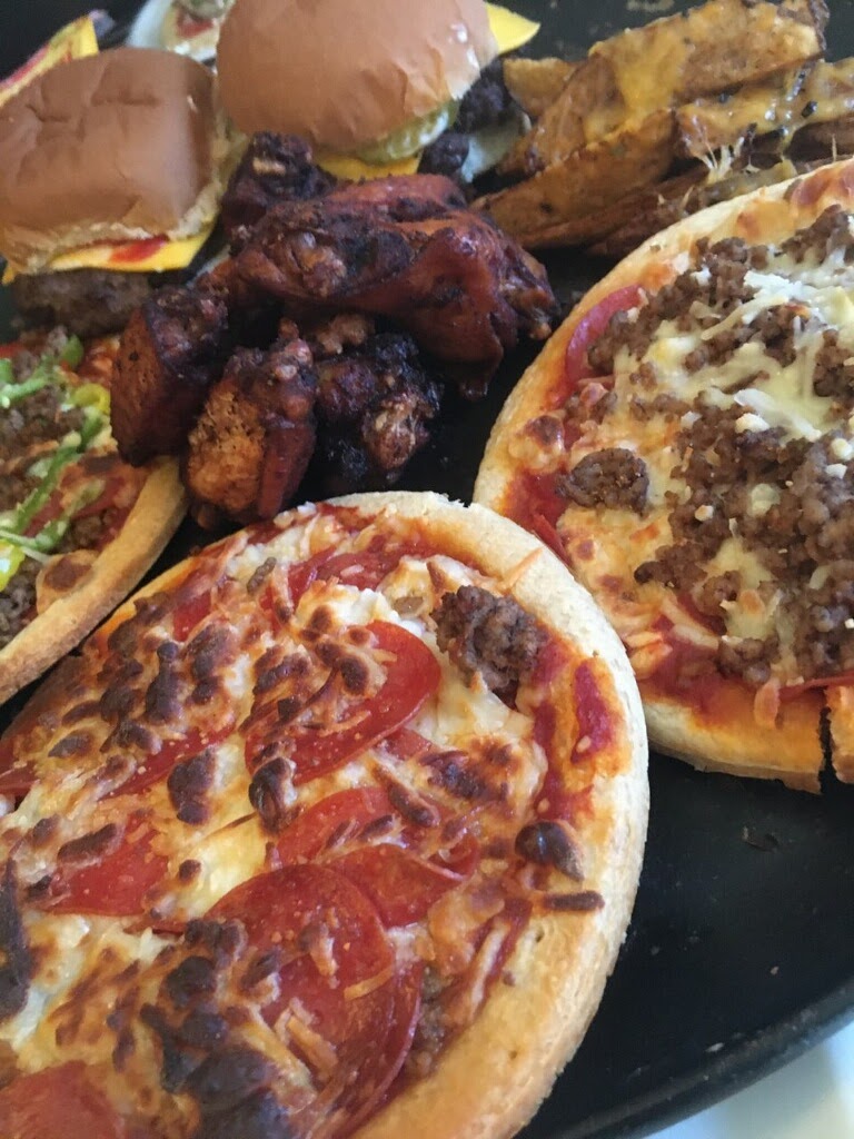 Arranged Food and Objects