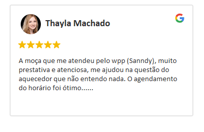 Manutenção de Aquecedor