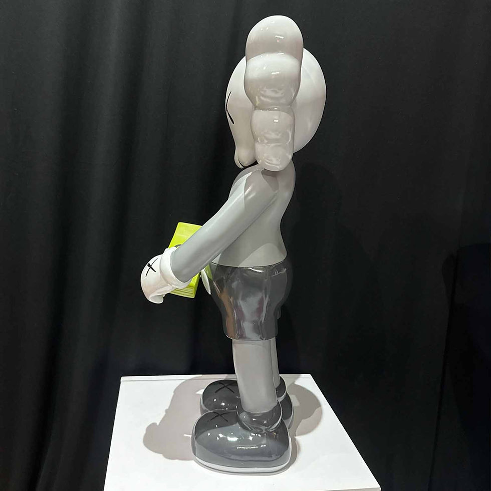Miniatura: Kaws Money Gris 70 cm
