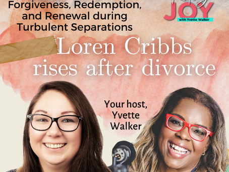 Finding joy after divorce. My talk on the Positively Joy Podcast.