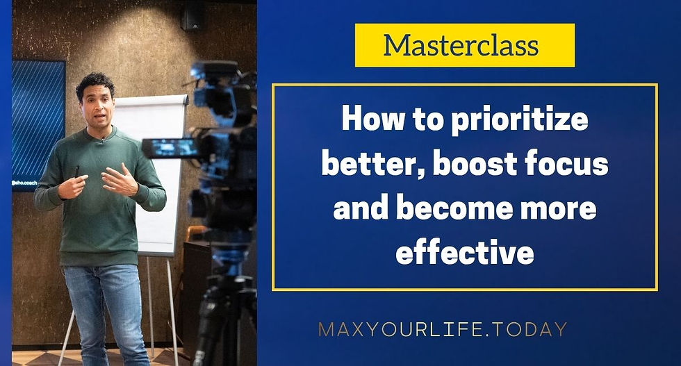 How to Become 10x More Productive and Effective in Both Business and Life