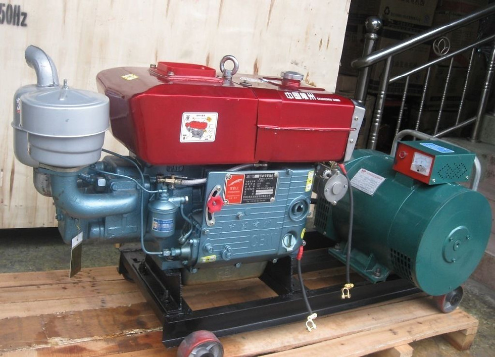 Thumbnail: Brand New 10000W 10Kw Diesel Powered Generator With Enclosure