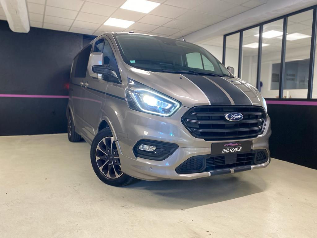 Ford Transit Custom L1H1 2.0 EcoBlue 170CH S&S Cabine Approfondie Sport BVM6