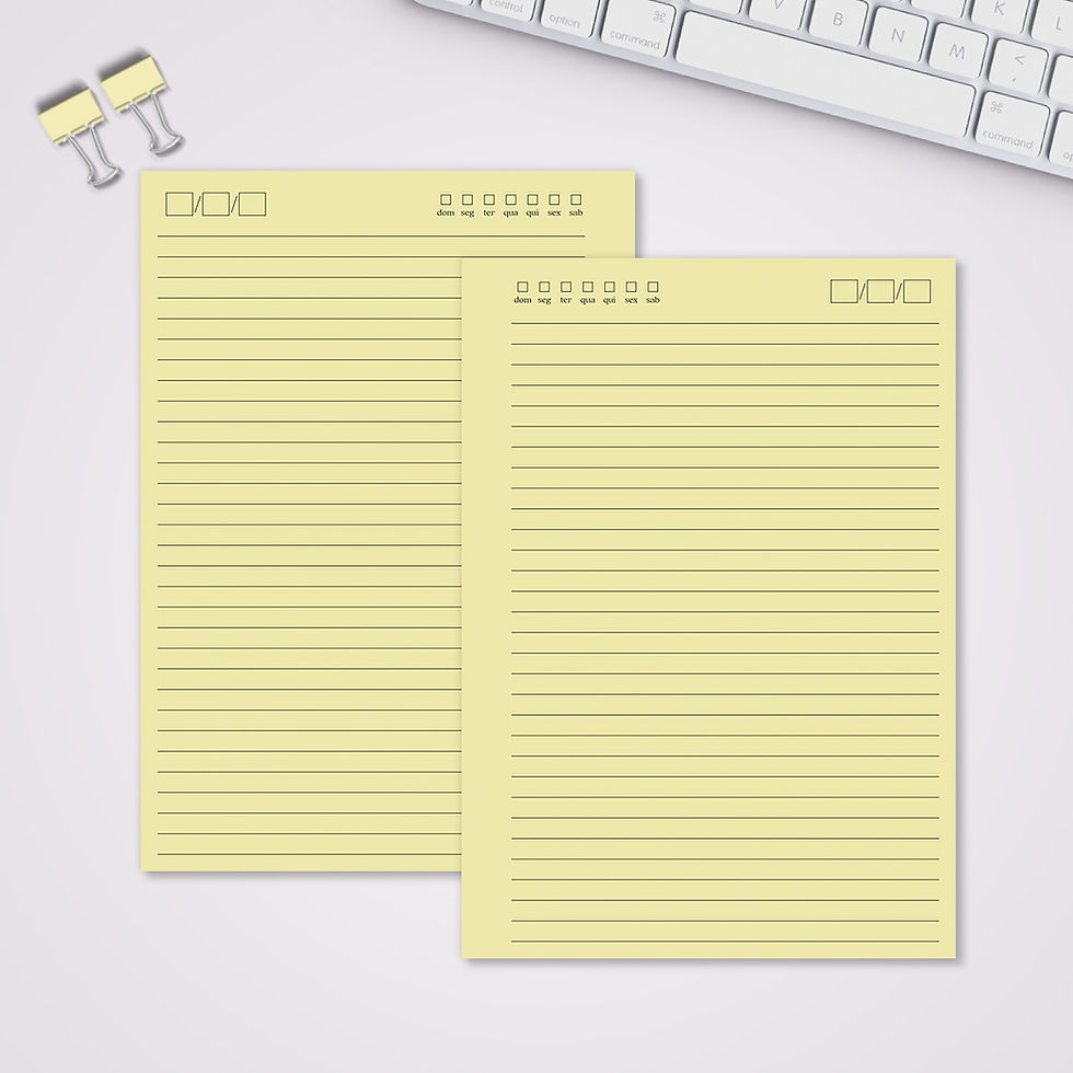 miolo caderno a5 pautado