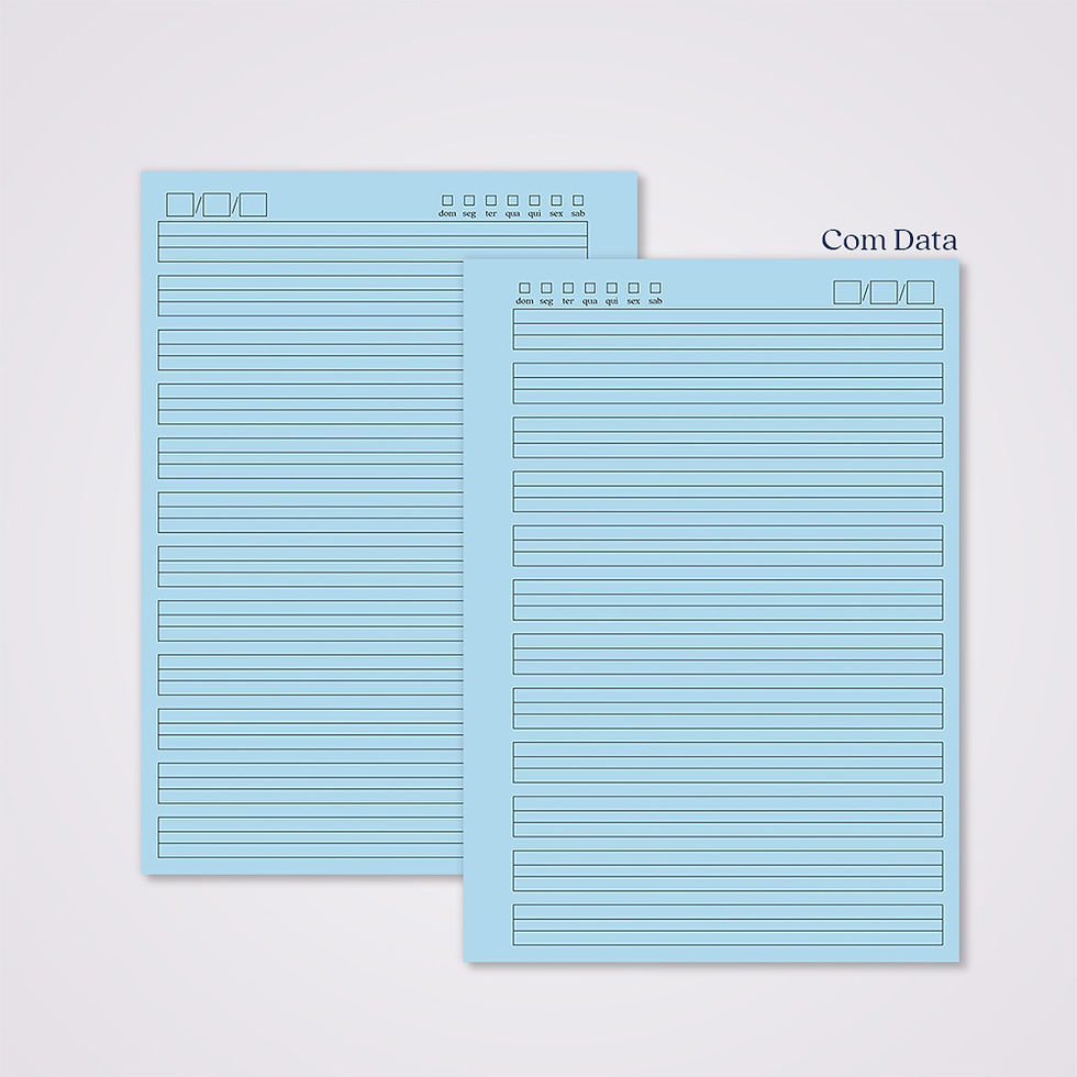 miolo caderno A5 caligrafia