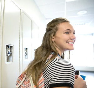 teenage at school