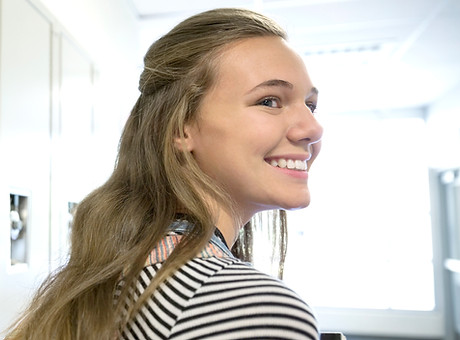 Smiling Student
