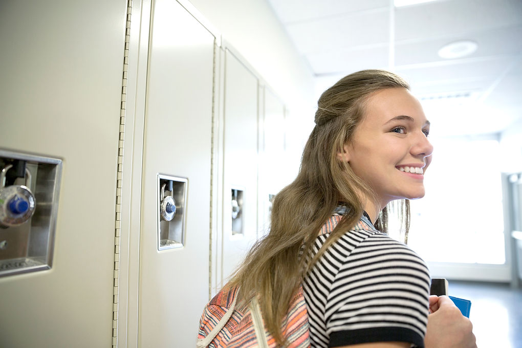 Smiling Student