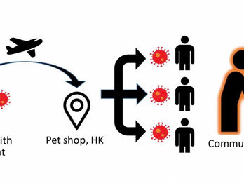 Transmission of SARS-CoV-2 Delta variant from pet hamsters to humans