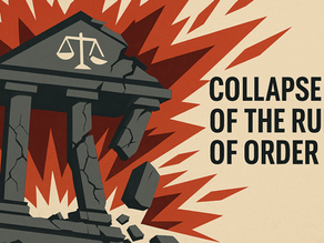 The Collapse of a 'Rules-based Order'