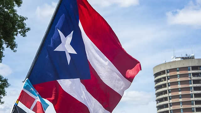 Puerto Rican Flag Raising Ceremony