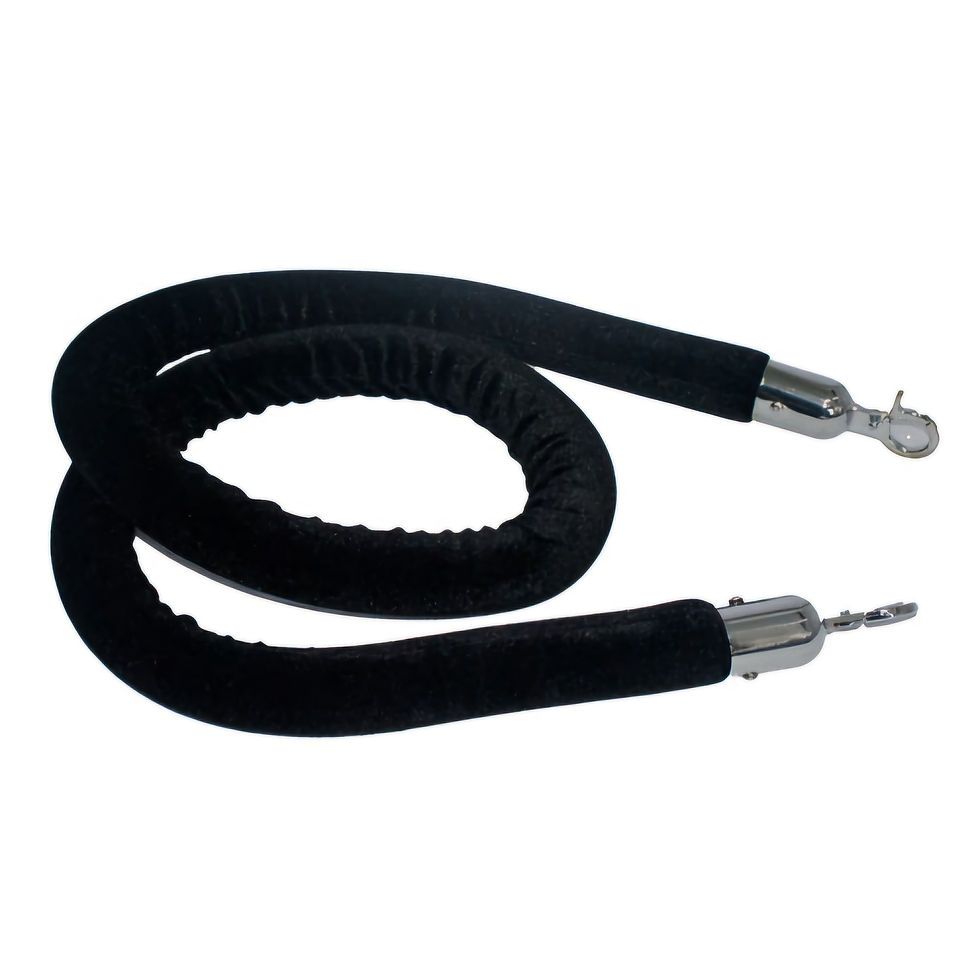 Thumbnail: Velvet ropes for stanchion 