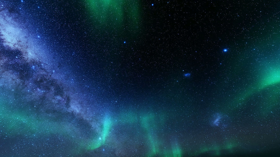 Northern lights timelapse against starry sky, 4K.mov