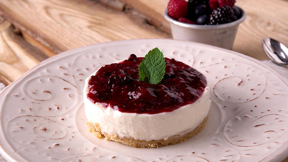 CHEESECAKE AI FRUTTI DI BOSCO