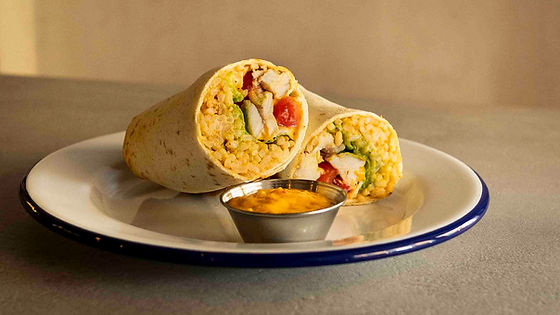 Chicken burrito
