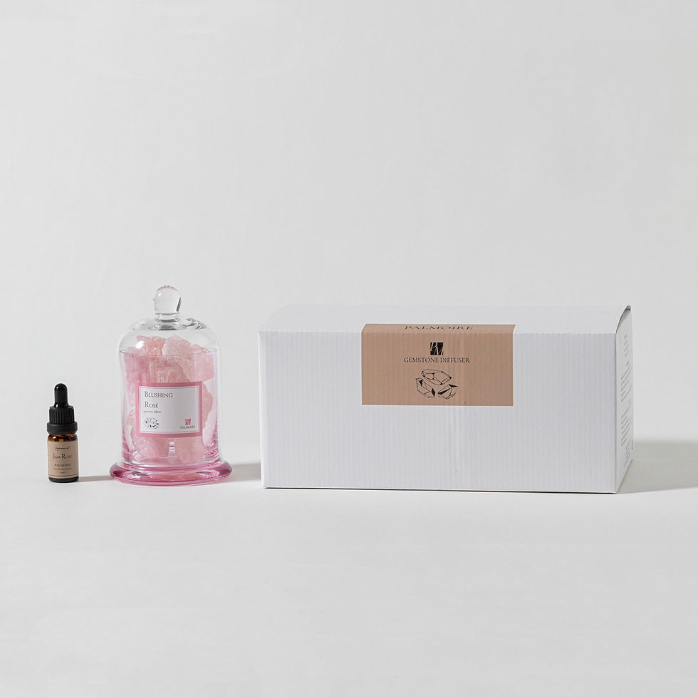 Miniatura: Diffusore di pietre preziose Blushing Rosé