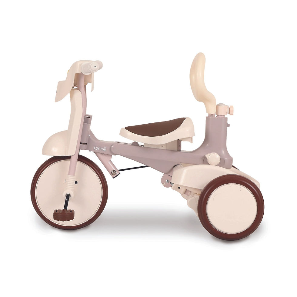 Miniatura: Triciclo pieghevole 3 in 1 Iimo con tettuccio