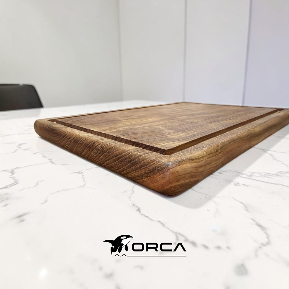 Thumbnail: 【TEAK Collection】チークウッド スクエアプレート カッティングボード