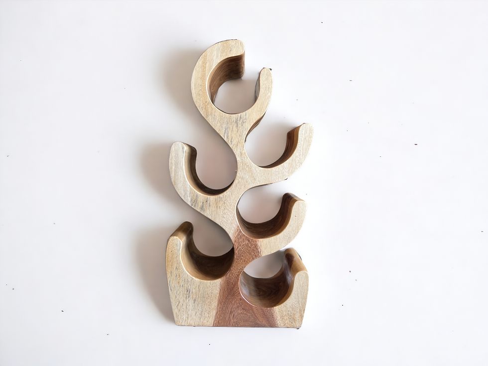 Thumbnail: Suar Wood bottle rack モンキーポッド　ボトルラック