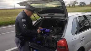 Infrator de 15 anos é detido transportando quase 200kg de maconha em rodovia de Tatuí