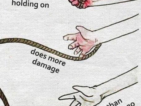 How “Letting Go” Might be the Answer