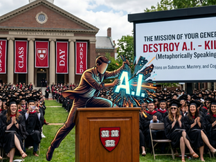 Why Ronny Chieng Told Harvard Grads to "Destroy AI" (And What Ivy League Admissions Officers Wish You Knew)