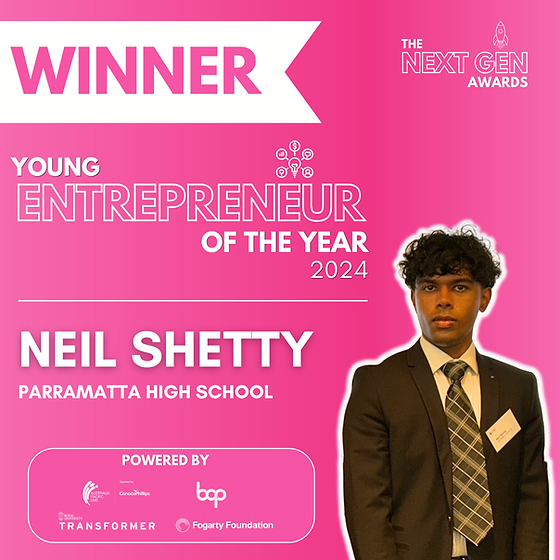 Neil Shetty | Next Gen Awards Neil Shetty | Next Gen Awards