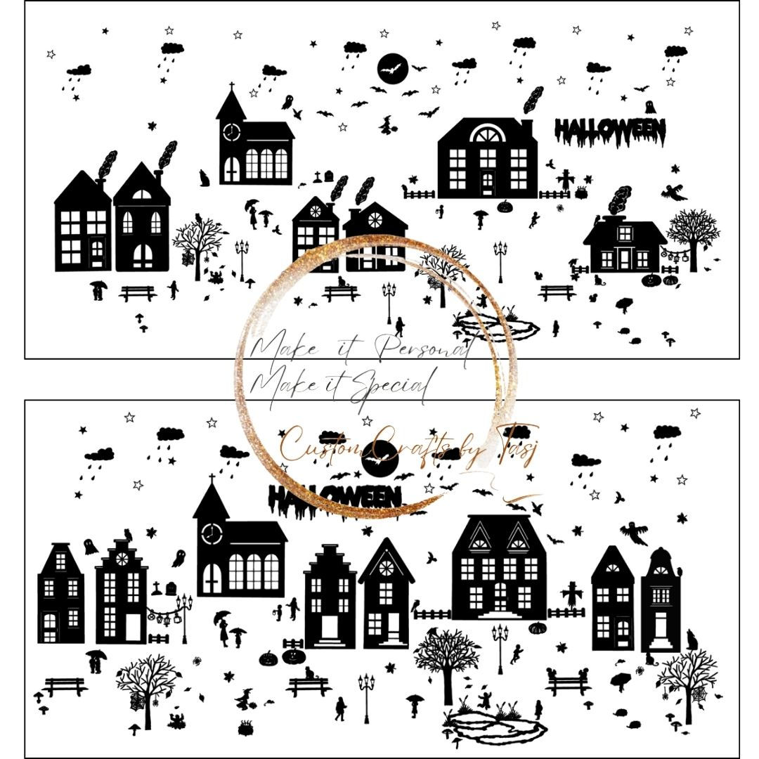 herbruikbare raamstickers basisstraatje herfst halloween