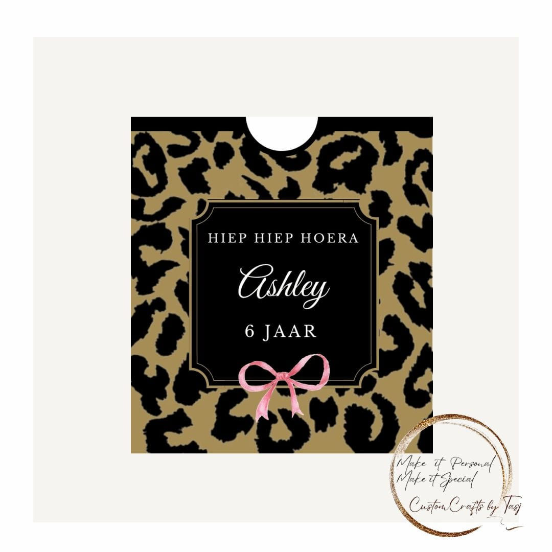 Pdf-Printable knijpfruitwikkel pantervlekken voorzijde