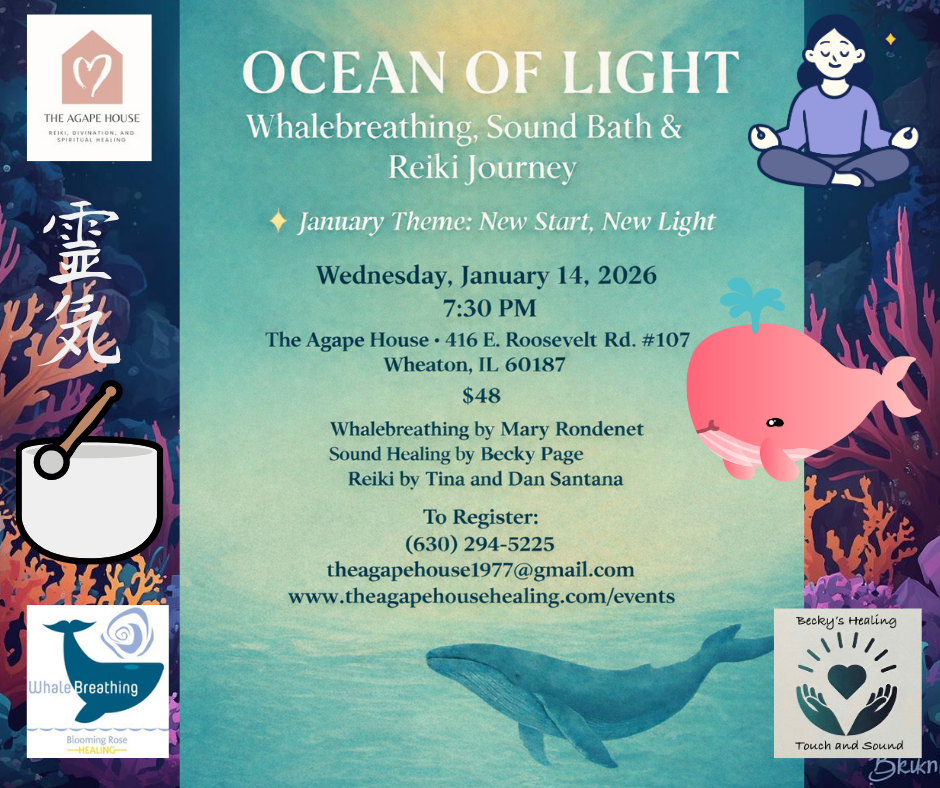 Ocean of Light: Whalebreathing, Sound Bath & Reiki Journey