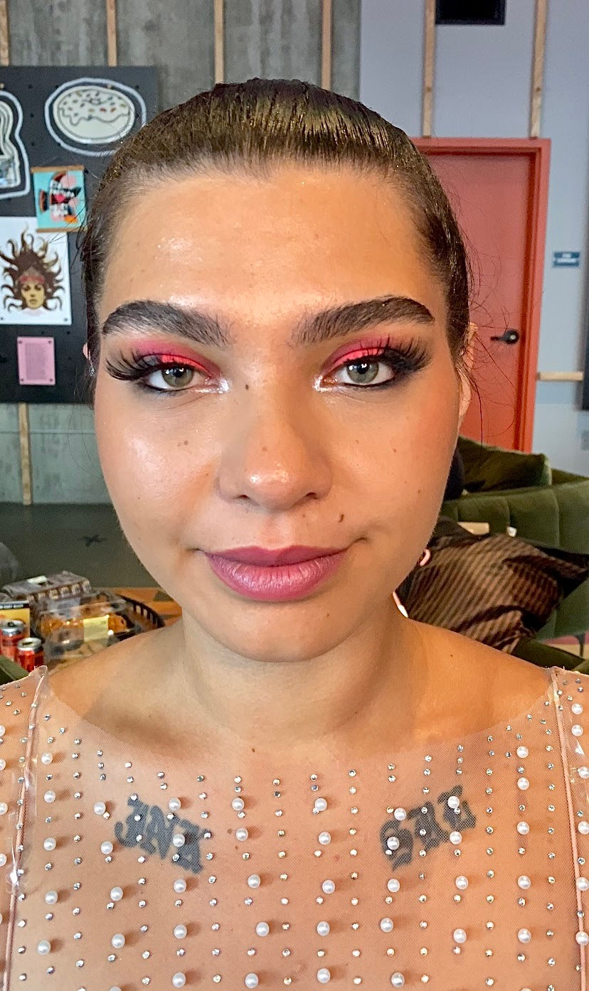 PFW'22 model Salamasina