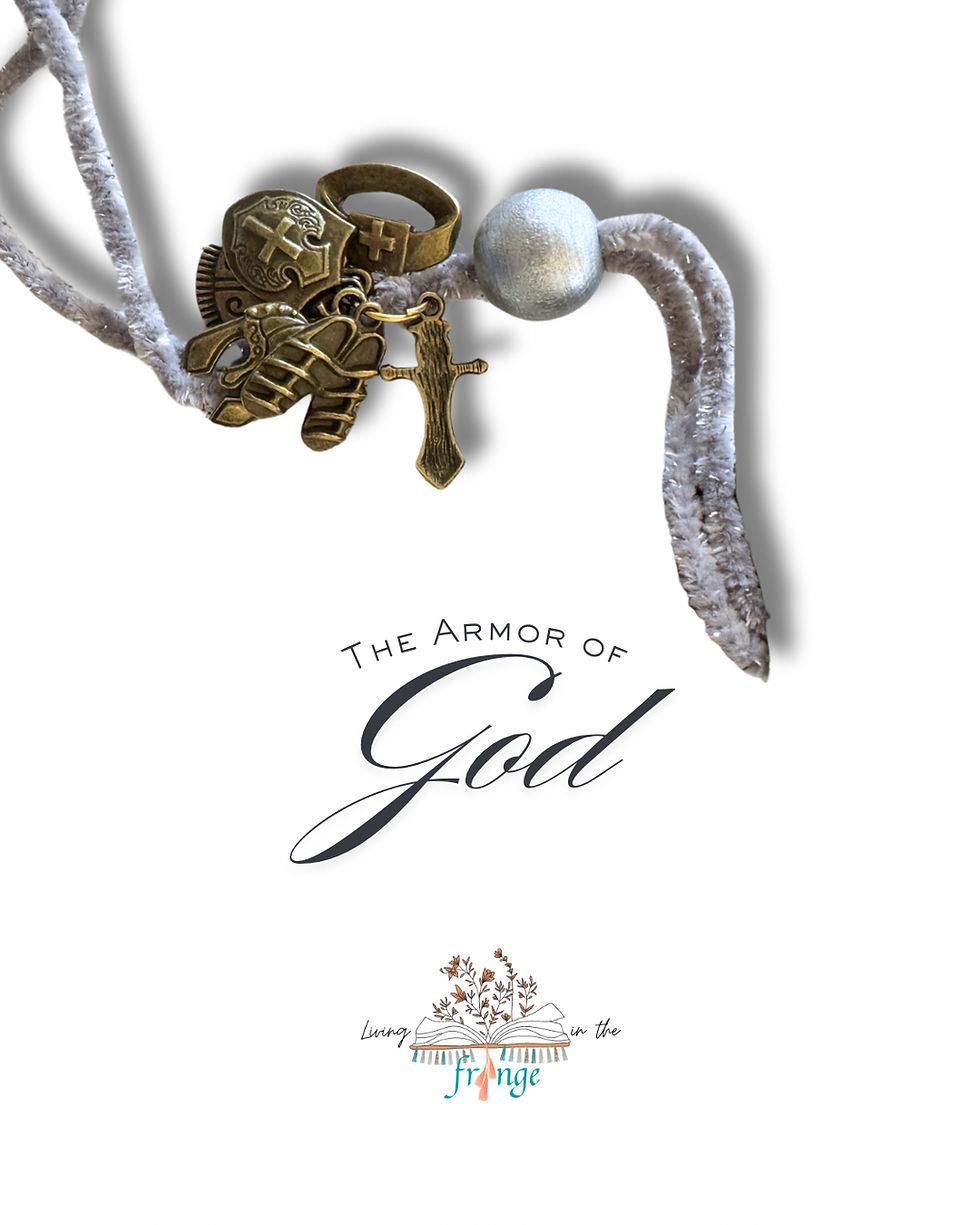 Thumbnail: “Armor of God” tassel bookmark 
