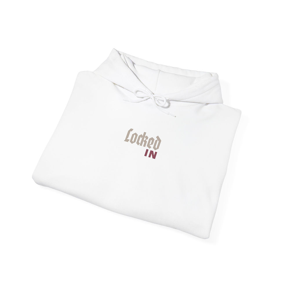 Thumbnail: Locked In Hoodie | The Daily Grind Apparel 